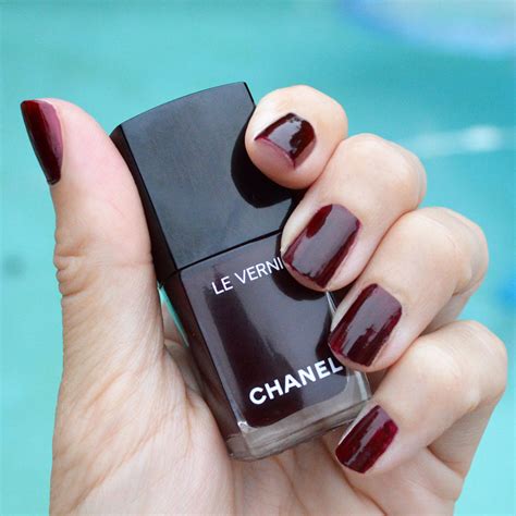 chanel rouge noir nail polish|chanel rouge noir nail lacquer.